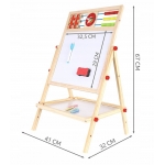iMex Toys Multifunkčná obojstranná tabuľa pre děti 42 x 32,5 cm